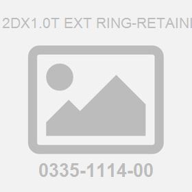 M 12Dx1.0T Ext Ring-Retaining
